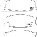 Jogo de pastilhas de freio HELLA 8DB 355 010-561