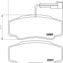 Jogo de pastilhas de freio HELLA 8DB 355 013-511