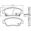 Jogo de pastilhas de freio HELLA 8DB 355 016-461