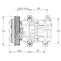 Compressor, ar condicionado