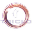 Anel de vedação, bujão de drenagem de óleo TRICLO 322529