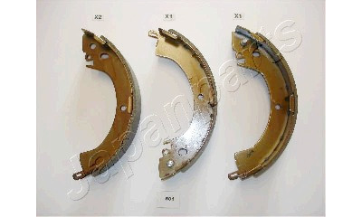 Conjunto de sapatas de freio JAPANPARTS JAPGF-501AF