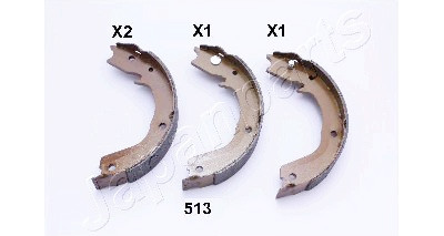 Conjunto de sapatas de freio, freio de estacionamento JAPANPARTS JAPGF-513AF