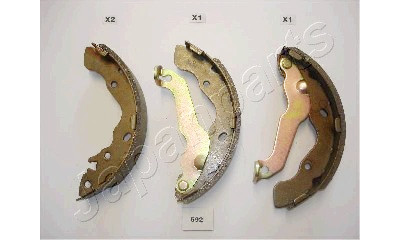 Conjunto de sapatas de freio JAPANPARTS JAPGF-592AF