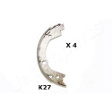 Conjunto de sapatas de freio, freio de estacionamento JAPANPARTS JAPGF-K27AF