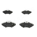 Conjunto de pastilhas de freio JAPANPARTS JAPPA-007AF