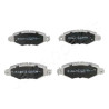 Conjunto de pastilhas de freio JAPANPARTS JAPPA-114AF