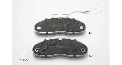 Conjunto de pastilhas de freio JAPANPARTS JAPPA-196AF
