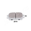 Conjunto de pastilhas de freio JAPANPARTS JAPPA-2016AF
