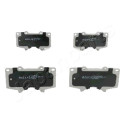 Conjunto de pastilhas de freio JAPANPARTS JAPPA-205AF