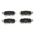 Conjunto de pastilhas de freio JAPANPARTS JAPPA-3000AF