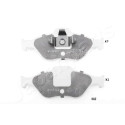 Conjunto de pastilhas de freio JAPANPARTS JAPPA-302AF
