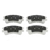 Conjunto de pastilhas de freio JAPANPARTS JAPPA-307AF