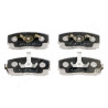 Conjunto de pastilhas de freio JAPANPARTS JAPPA-606AF