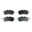 Conjunto de pastilhas de freio JAPANPARTS JAPPA-706AF