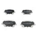Conjunto de pastilhas de freio JAPANPARTS JAPPA-800AF