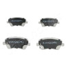 Conjunto de pastilhas de freio JAPANPARTS JAPPA-800AF