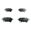 Conjunto de pastilhas de freio JAPANPARTS JAPPA-801AF