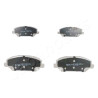Conjunto de pastilhas de freio JAPANPARTS JAPPA-H25AF