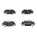 Conjunto de pastilhas de freio JAPANPARTS JAPPA-K10AF