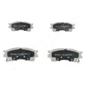 Conjunto de pastilhas de freio JAPANPARTS JAPPA-K17AF