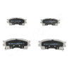 Conjunto de pastilhas de freio JAPANPARTS JAPPA-K17AF