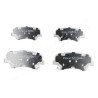 Conjunto de pastilhas de freio JAPANPARTS JAPPA-K24AF