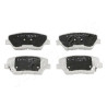 Conjunto de pastilhas de freio JAPANPARTS JAPPA-K26AF