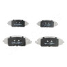 Conjunto de pastilhas de freio JAPANPARTS JAPPA-W15AF