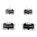 Conjunto de pastilhas de freio JAPANPARTS JAPPP-0002AF