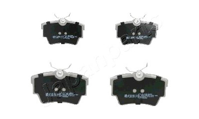 Conjunto de pastilhas de freio JAPANPARTS JAPPP-109AF