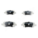 Conjunto de pastilhas de freio JAPANPARTS JAPPP-154AF