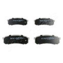 Conjunto de pastilhas de freio JAPANPARTS JAPPP-210AF