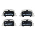 Conjunto de pastilhas de freio JAPANPARTS JAPPP-231AF