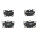 Conjunto de pastilhas de freio JAPANPARTS JAPPP-256AF