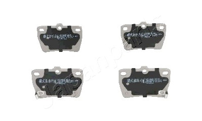 Conjunto de pastilhas de freio JAPANPARTS JAPPP-256AF