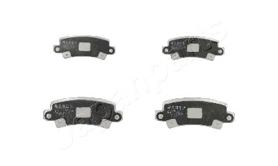 Conjunto de pastilhas de freio JAPANPARTS JAPPP-257AF