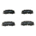 Conjunto de pastilhas de freio JAPANPARTS JAPPP-302AF
