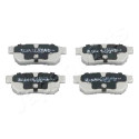 Conjunto de pastilhas de freio JAPANPARTS JAPPP-402AF