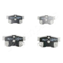 Conjunto de pastilhas de freio JAPANPARTS JAPPP-405AF