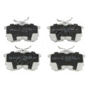 Conjunto de pastilhas de freio JAPANPARTS JAPPP-407AF
