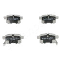 Conjunto de pastilhas de freio JAPANPARTS JAPPP-410AF