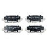 Conjunto de pastilhas de freio JAPANPARTS JAPPP-414AF