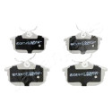 Conjunto de pastilhas de freio JAPANPARTS JAPPP-507AF