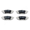 Conjunto de pastilhas de freio JAPANPARTS JAPPP-704AF
