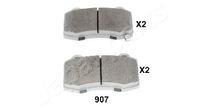 Conjunto de pastilhas de freio JAPANPARTS JAPPP-907AF