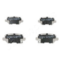 Conjunto de pastilhas de freio JAPANPARTS JAPPP-K12AF