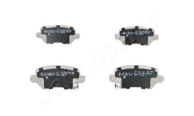 Conjunto de pastilhas de freio JAPANPARTS JAPPP-K12AF