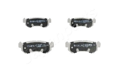 Conjunto de pastilhas de freio JAPANPARTS JAPPP-W02AF
