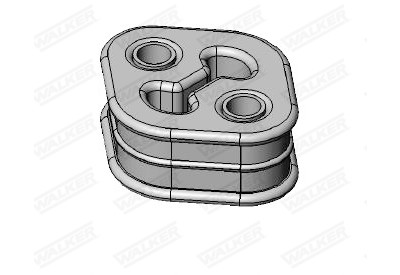 Suporte, sistema de escape WALKER 81844
